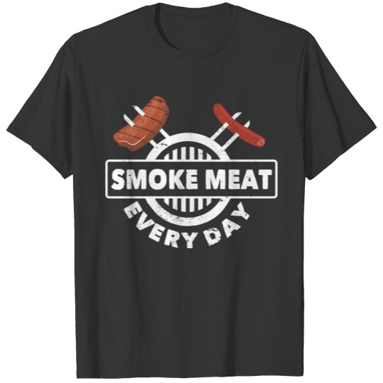 Meat Grill BBQ Party Birthday Summer Gift T-shirt