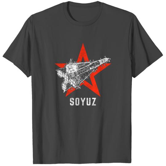 Soyuz Rocket Launch Vehicle Soviet Union Russia T Shirts