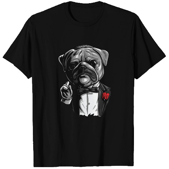 Marlon the Pug the Mob T Shirts