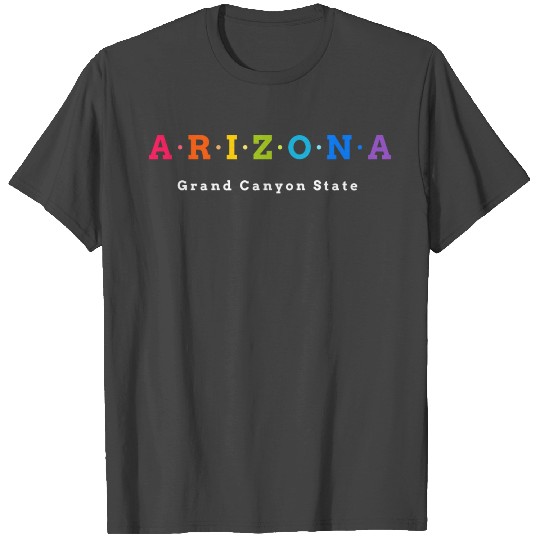 Arizonna, USA. Grand Canyon State. T Shirts