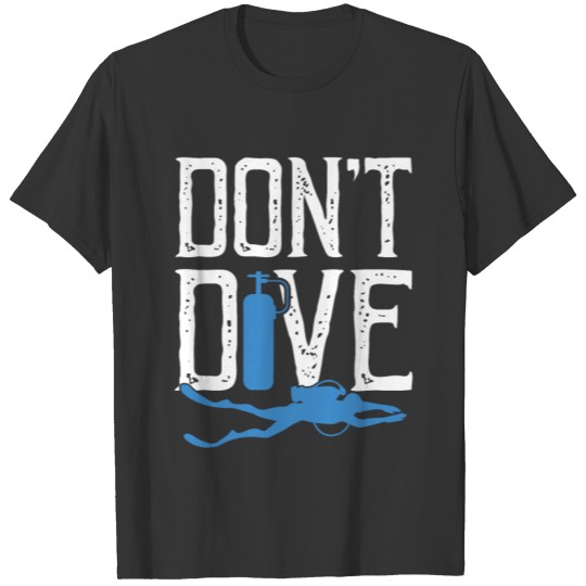 diving diver T-shirt