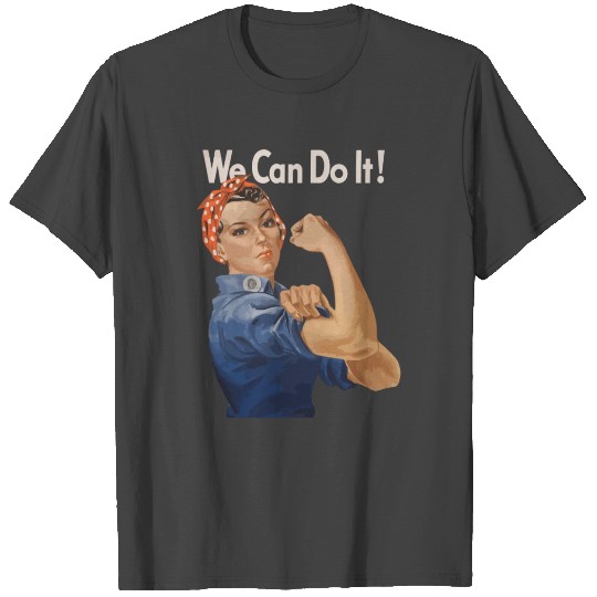 Rosie The Riveter We Can Do It Feminist Retro Appa T Shirts