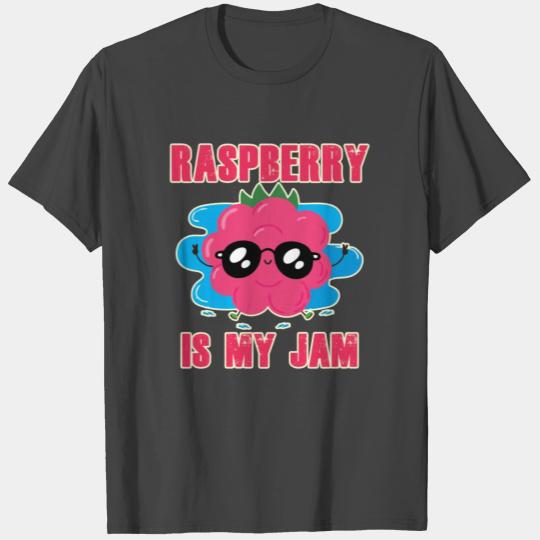 Raspberry is my Jam, cool Fruit T Shirts