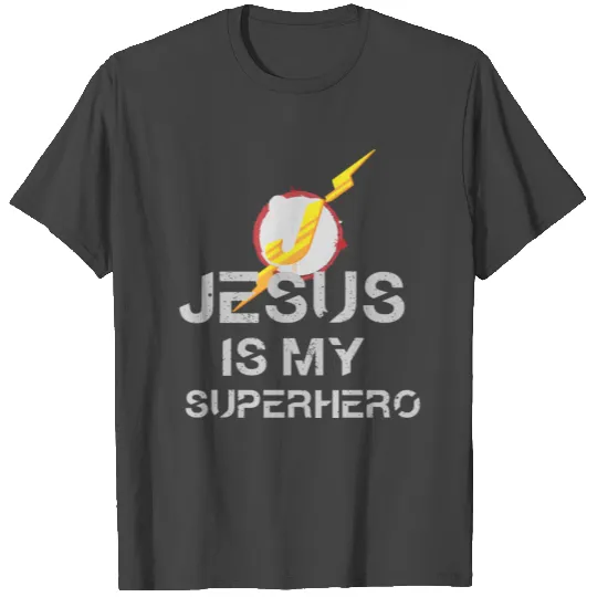 Jesus Is My Superhero Cute Powerful Christian T Shirts