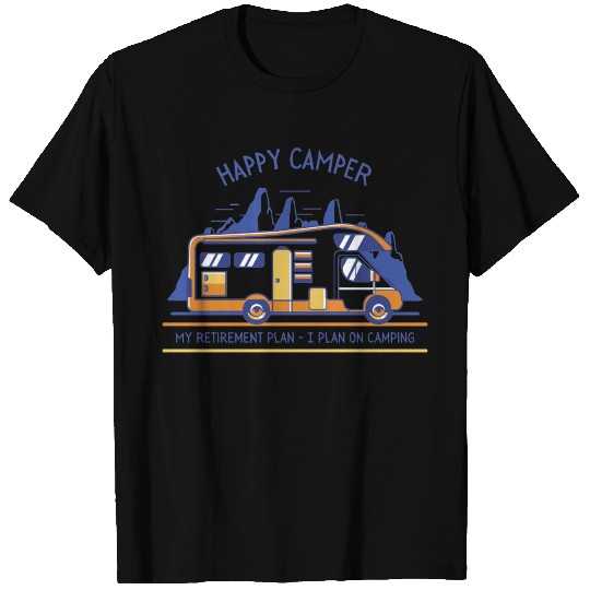 My retirement plan Motor Home RV Camping T Shirts