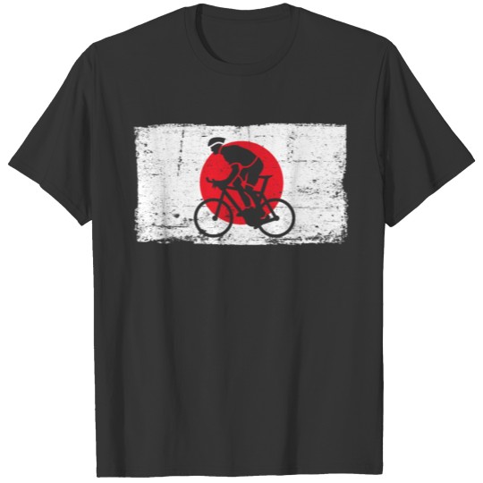 Japan Flag Patriotic Road Cycling Shirt T-shirt
