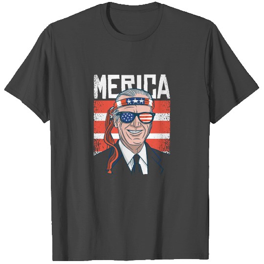 Merica Biden 4th Of July T Shirts