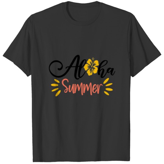 Aloha Hawaii Hello Summer T-shirt