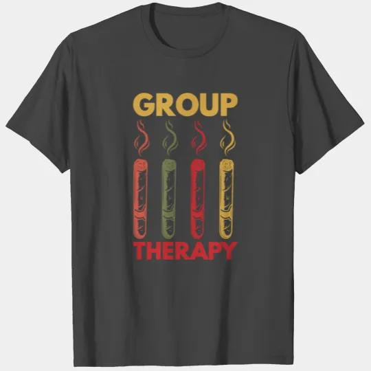 Group Therapy Cigar Smoking T Shirts