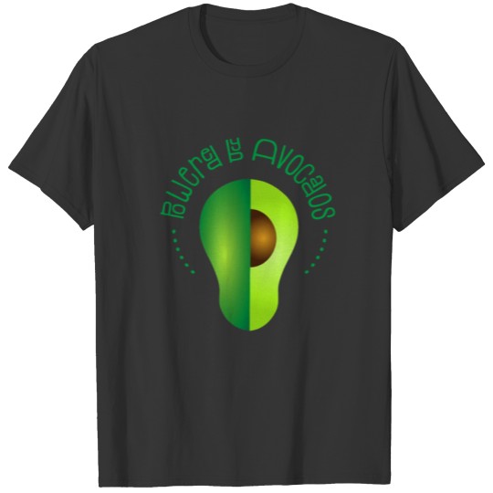 Vegan Gift Vegetarian Saying - Avocado Graphic Art T-shirt
