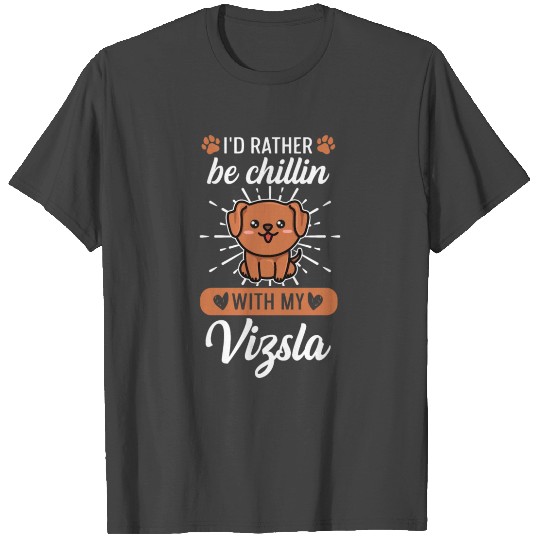 Vizsla Dog Breed Design for a Magyar Vizsla T Shirts