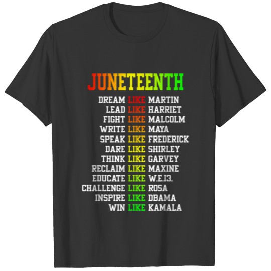 Juneteenth Ancestors Black African shirt T-shirt