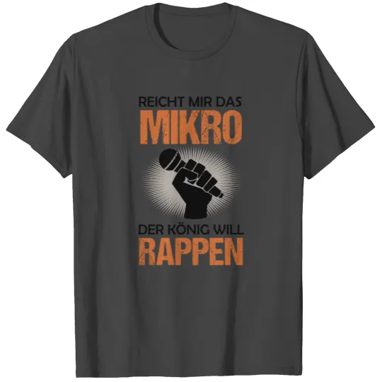 Old School Hip Hop Rapper Microphone Quote Gift T Shirts