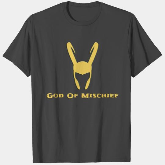 God of MIschief LOKI T Shirts