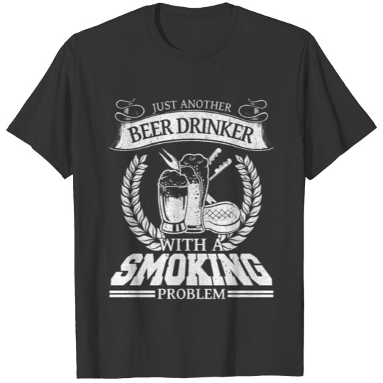 BBQ Smoker Just Another Beer T-shirt