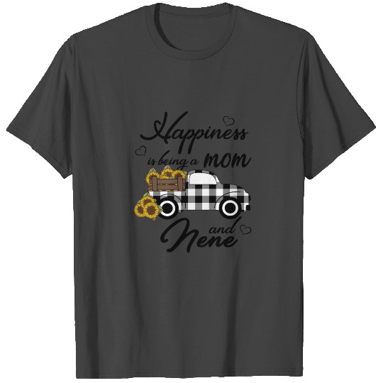 Sunflower Grandma T Shirts Happiness Is Being A Mom A