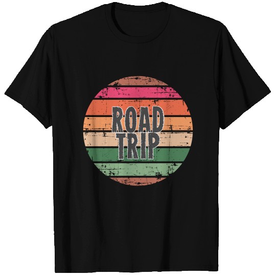 Road Trip orange T Shirts
