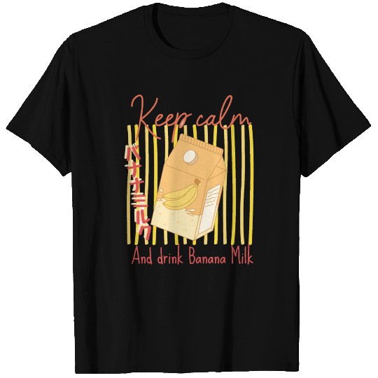 Kawaii Banana Milk T Shirts