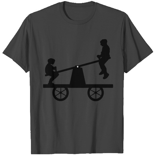 seesaw handcar / playground / fun T Shirts