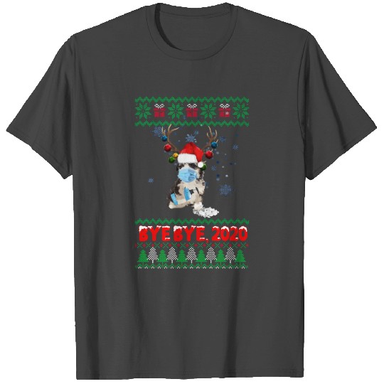 Tibetan Terrier Dog Bye Bye 2020 Christmas Sweater T Shirts