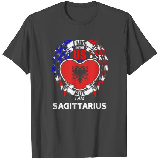 I Live In The Us But I AM SAGITTARIUS T Shirts