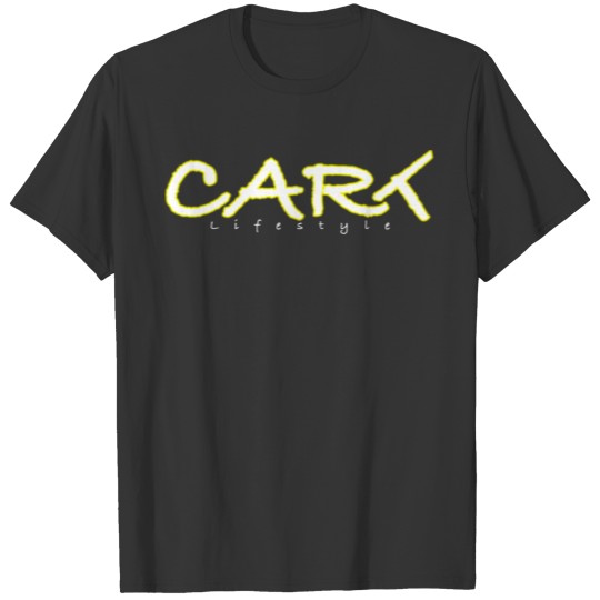 CartLifestyle Logo Yellow with white text T-shirt