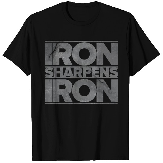 Iron Sharpens Iron Proverbs 27 17Gift T Shirts