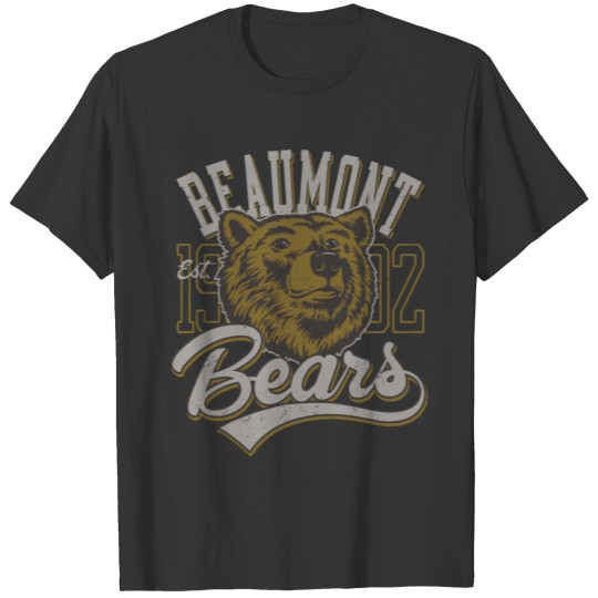 Beaumont Bears Est. 1902 T Shirts