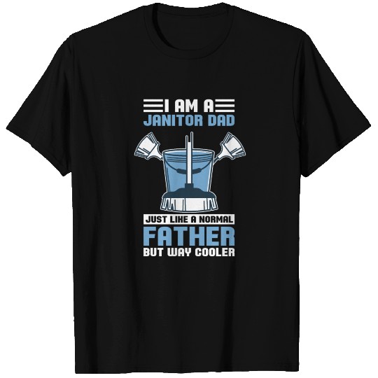 Janitor Caretaker Cleaner Custodian T Shirts