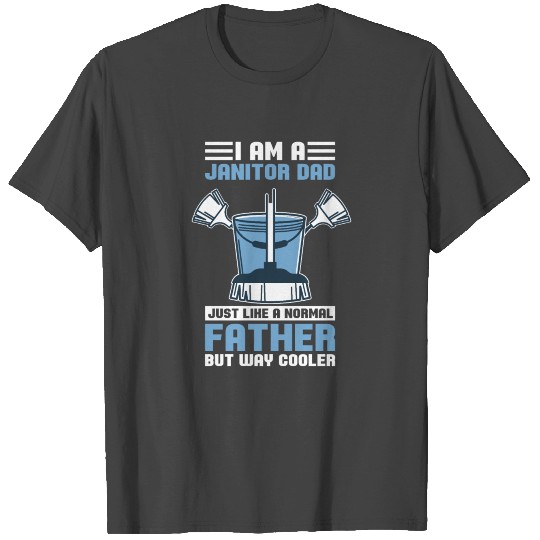 Janitor Caretaker Cleaner Custodian T Shirts