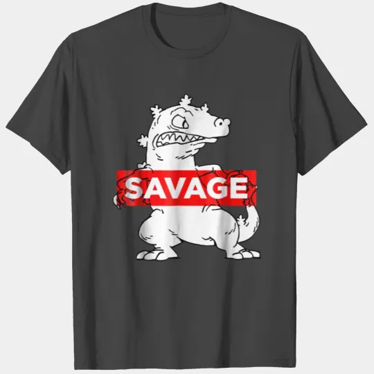Reptar Savage Graphic T Shirts