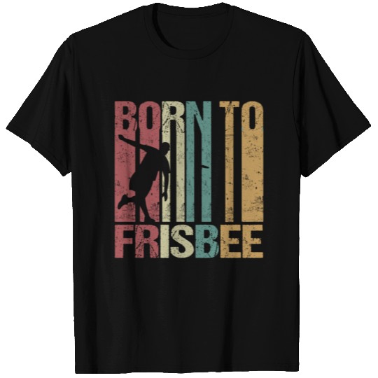 Vintage Ultimate Frisbee Born to T Shirts