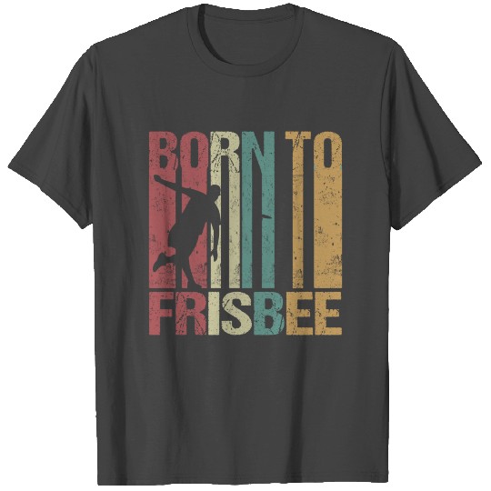 Vintage Ultimate Frisbee Born to T Shirts