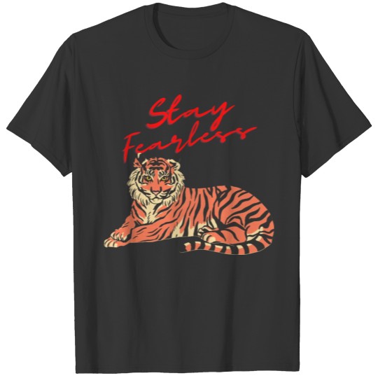Tiger fearless T-shirt