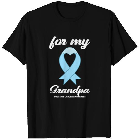 For My Grandpa Prostate Cancer Awareness T Shirts