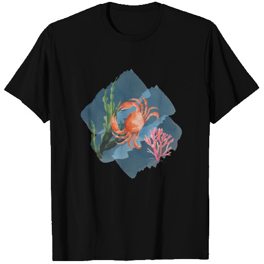 Under the Sea with Crab T Shirts