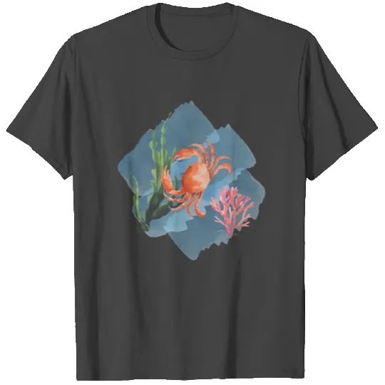 Under the Sea with Crab T Shirts