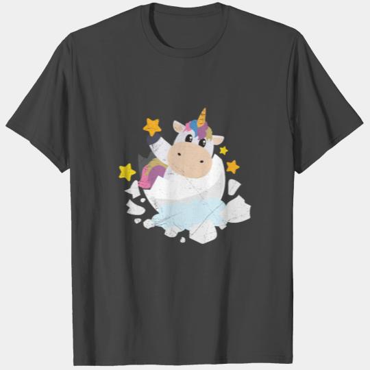 Baby Hatching Unicorn Newborn Baby Funny Gift Idea T Shirts
