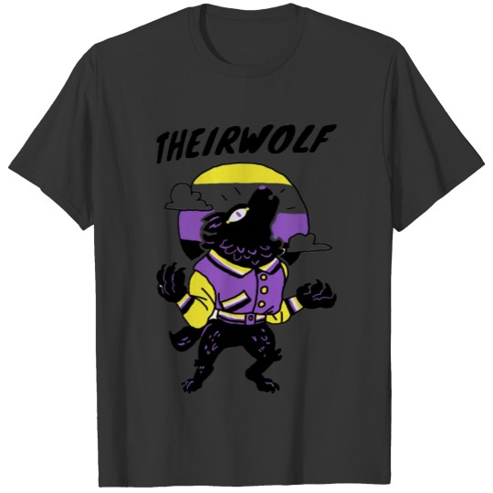 Theirwolf Cartoon Gift T-shirt