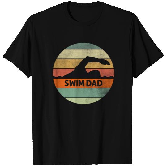 Swimming Men Swim Dad Swimmers T Shirts