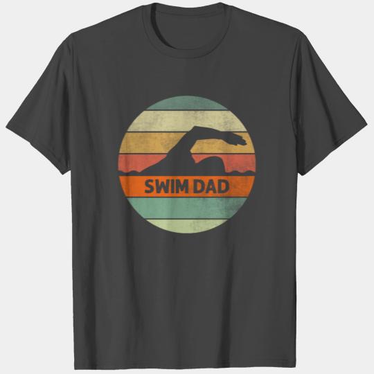 Swimming Men Swim Dad Swimmers T Shirts