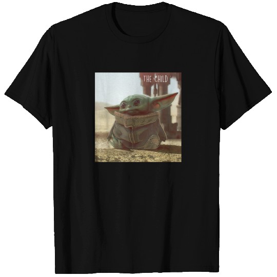 Star Wars The Mandalorian The Child Cute Scene T Shirts