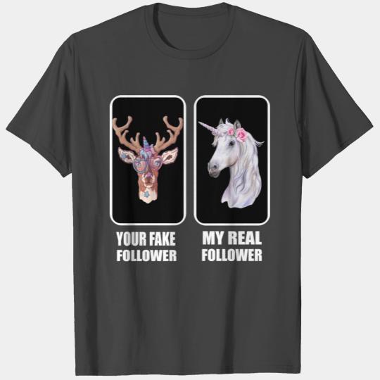YouTube Influencer Unicorn Motif Gift Idea T Shirts