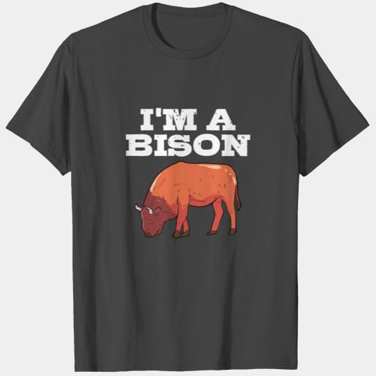 Bison American Buffalo Western Bison T Shirts
