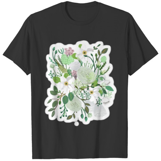 floral forest T Shirts