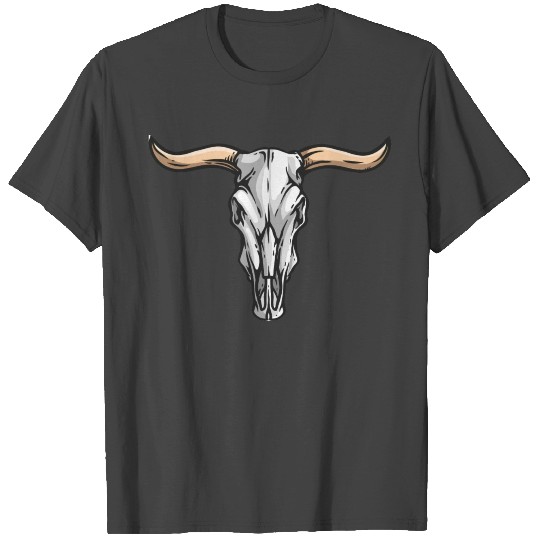 bull skull T Shirts