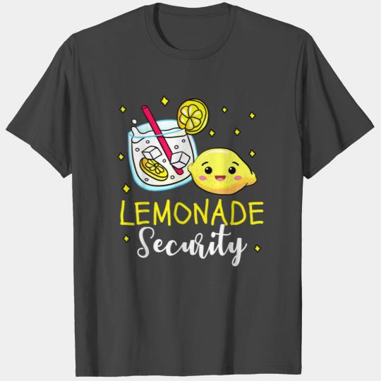 Lemon Juice Funny Lemonade Security T Shirts