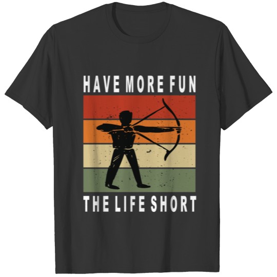 Archery Archer Longbow Archer Sport T-shirt