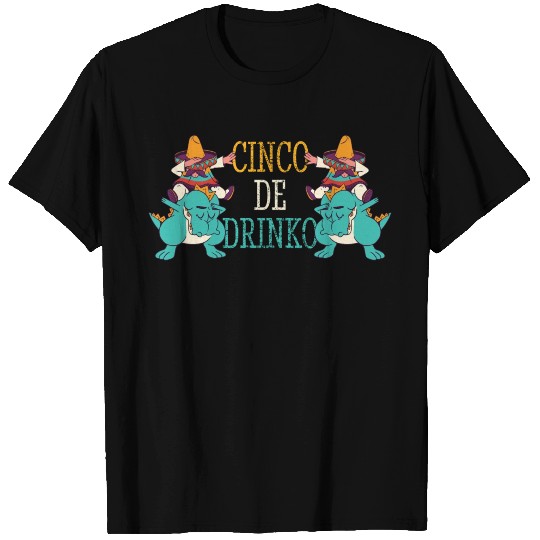 Cinco De Drinko Mayo Mexican Fiesta Squad T Shirts