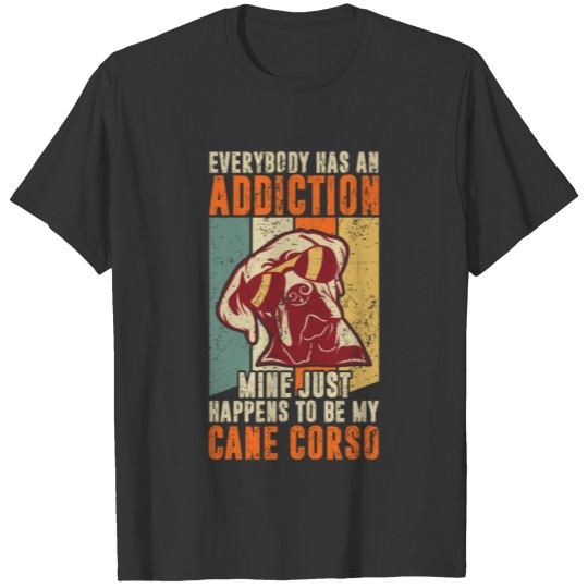 Vintage Cane Corso Mama Italian Mastiff Dog Lover T Shirts